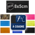 Patch personnalisé à coudre 8x5cm| Texte ou logo | Fabrication française